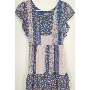 Zoey Girl Floral Midi Dress 12